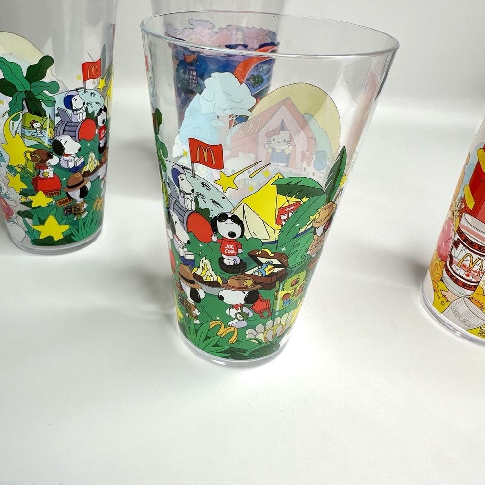 Set of 4 McDonald’s Collector’s Edition Cups - Picture 7 of 11